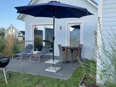 outside
