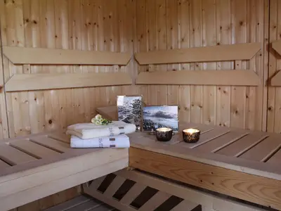 Sauna im Garten