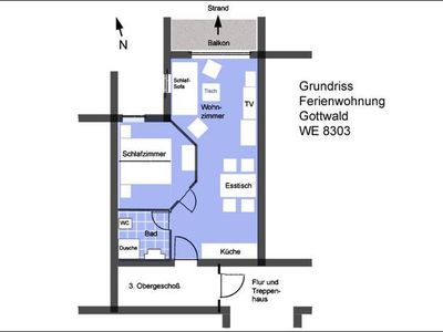 Ferienhaus für 3 Personen in Ostseebad Kühlungsborn 8/10