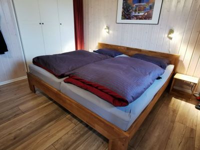 Ferienhaus Seeland Schlafzimmer 1