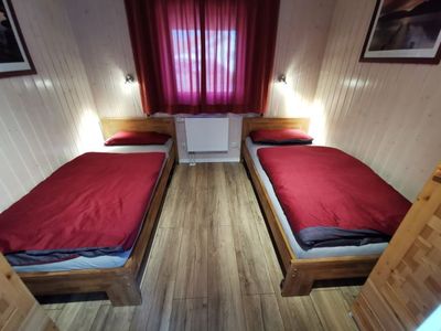 Ferienhaus Seeland Schlafzimmer 2