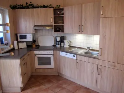 Ferienhaus Seeland Küchenzeile