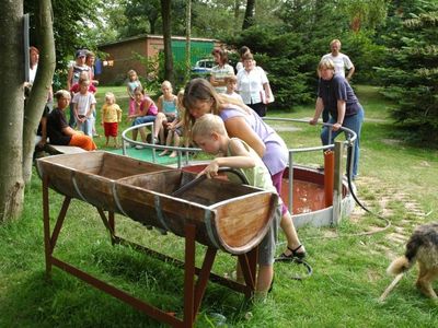 Kneippbecken auf Hof Katthusen