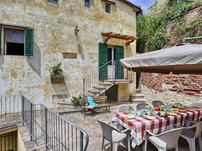 Private Terrasse mit Aussicht