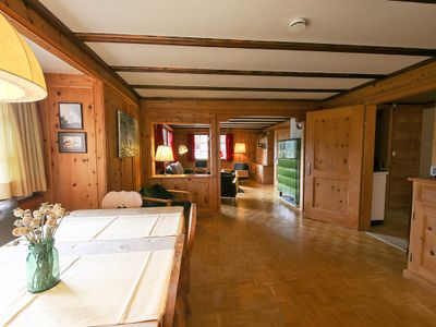 Chalet Fuchshalde offene Wohn- und Esslandschaft