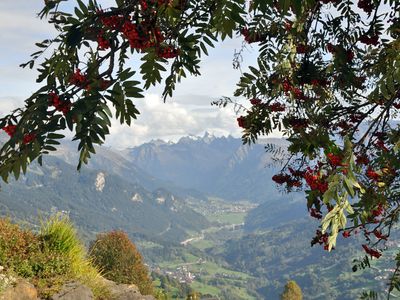 Chalet Raggälia, Aussicht in Richtung Klosters