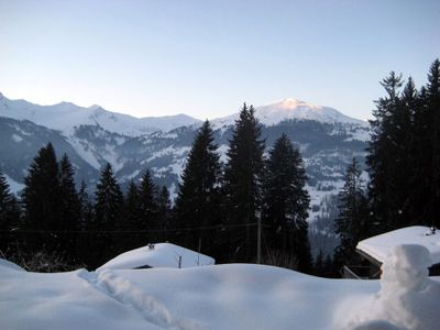 Traumhafte Aussicht Richtung Fideriser Heuberge