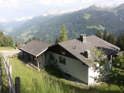 Ferienhaus Underem Ried hoch über Pany