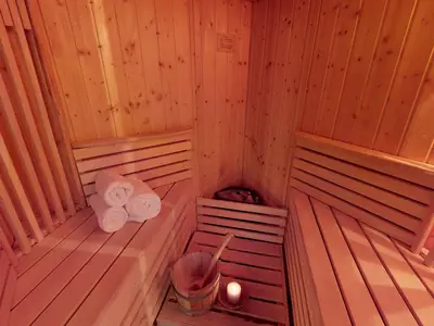 Ferienhaus für 4 Personen mit Hund, Kamin, Strandkorb und Sauna in Strandnähe