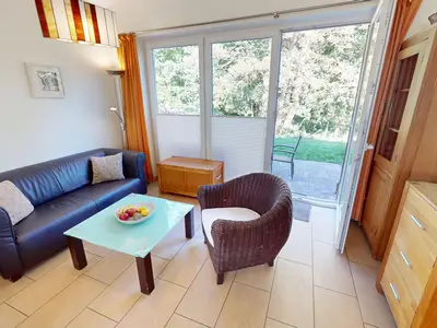 Strandnahes Ferienhaus für 4 Personen mit eingezäuntem Garten und Kamin