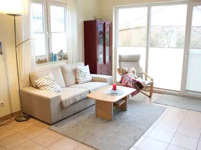 Ferienhaus für 4 Personen und Hund mit Garten, Strandkorb und Kamin