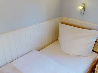 Ferienhaus für 6 Personen und Hund mit Kamin, Sauna und eingezäuntem Garten