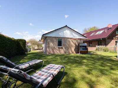 Ferienhaus für 4 Personen und Hund mit Sauna, Kamin und umzäunten Garten