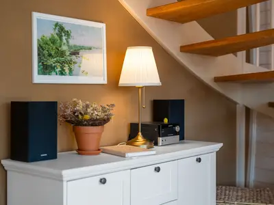 Ferienhaus Solveig - Kugelhaus am Tollensesee - stimmungsvolle Einrichtung