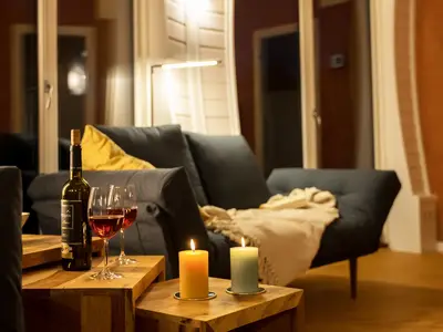 Ferienhaus Eos - Kugelhaus am Tollensesee - gemütliche Abende verbringen