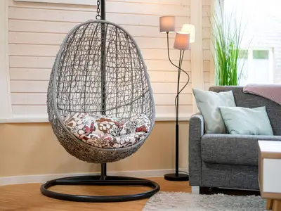 Ferienhaus Nordlichter - Kugelhaus am Tollensesee - Detailaufnahme mit Flair