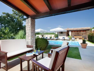 Terrasse. Blick von der Terrasse