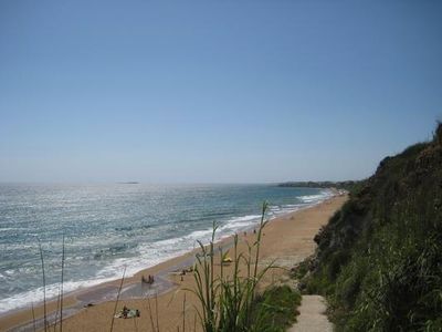 Sand Strand in Agios Georgios