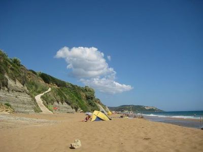 Sand Strand in Agios Georgios