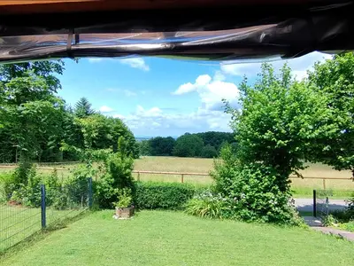 Aussicht aus dem Ferienhaus