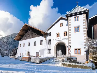 Außenseite Ferienhaus [Winter]