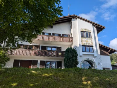 Ansicht Nord Ferienwohnung Almberg Sommer
