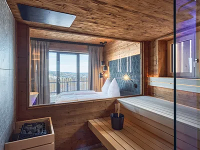 Zimmerbeispiel mit privater Sauna