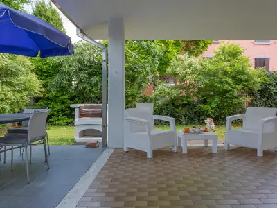 outside