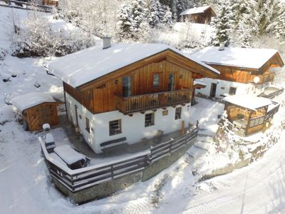 Außenseite Ferienhaus [Winter]