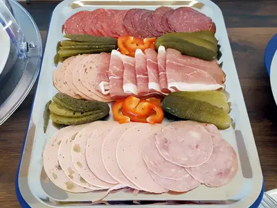 Regionale Wurstplatte