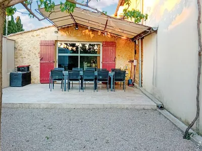 outside