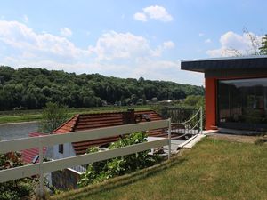 Außenansicht Bungalow, Aussicht von der Sonnenterrasse