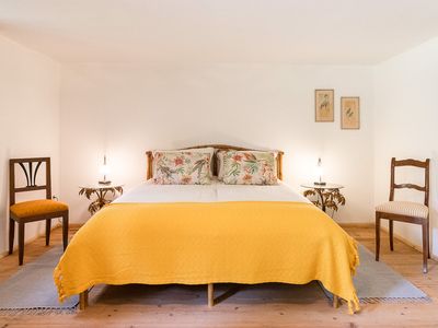 Schlafzimmer EG Ferienhaus Nöstlbach