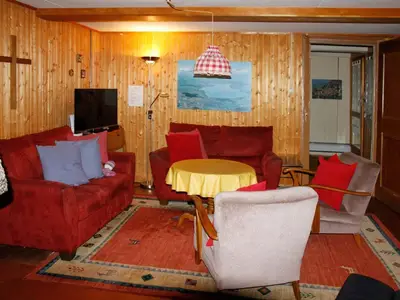 Wohnraum mit Cheminée