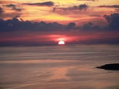 Sunset from Anemos villas