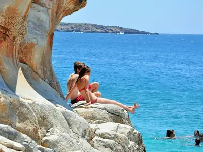 coastline of South Crete