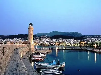 Rethymno town -  Venetian harbour