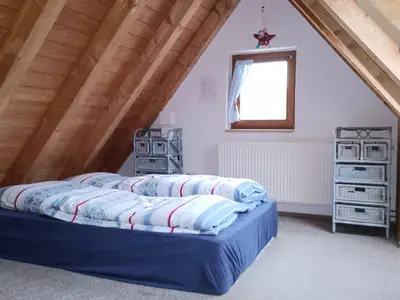Doppelbett Dachgeschoss