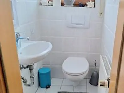 WC im Erdgeschoss