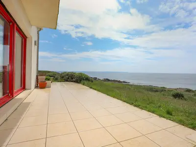 outside