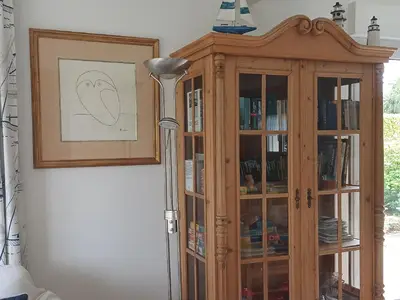 Wohnzimmer Bücherschrank 1