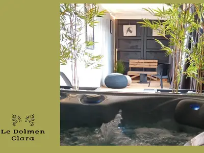 SPA-Innenbereich für 5 Personen mit Entspannungslounge