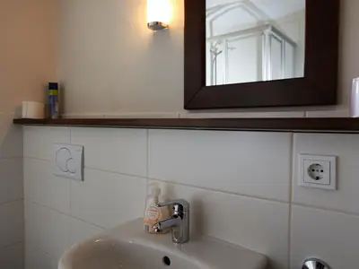 Badezimmer Erdgeschoss Ferienhaus