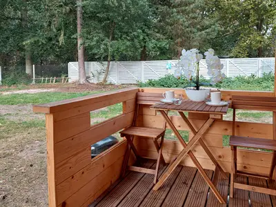 outside