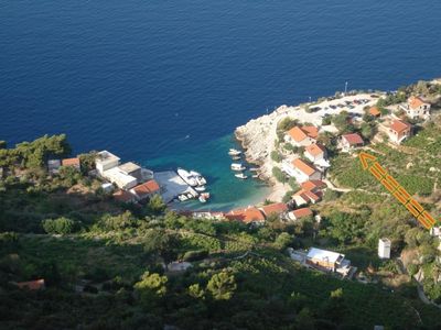 Podobuce mit dem Ferienhaus