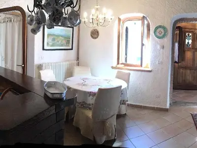 Wohnbereich. Panoramablick Wohn-Essbereich im Erdgeschoss