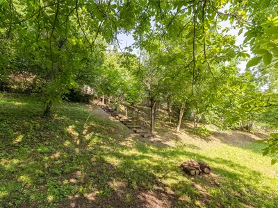 outside