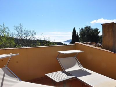 Terrasse Rosa dei Venti mit Meerblick