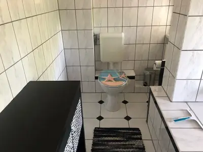 WC im Badezimmer
