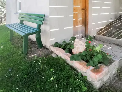 outside
